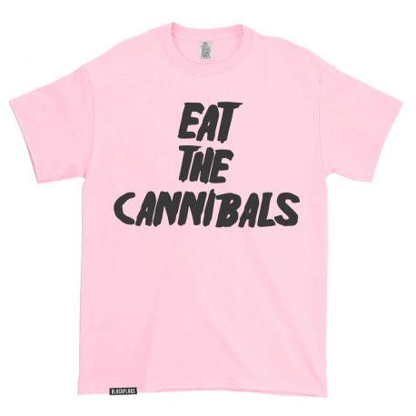 T-shirt Eat the Cannibals Pink