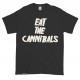 T-shirt Eat the Cannibals Black
