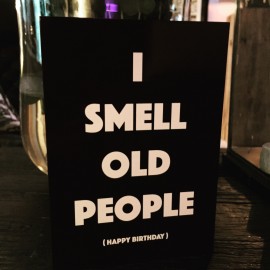 Card "I Smell birthday" XL